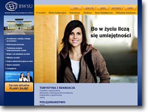 projekt strony dla BWSU